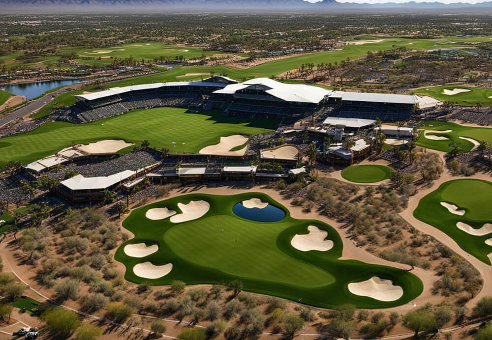 waste management phoenix open biggest golf tournament
